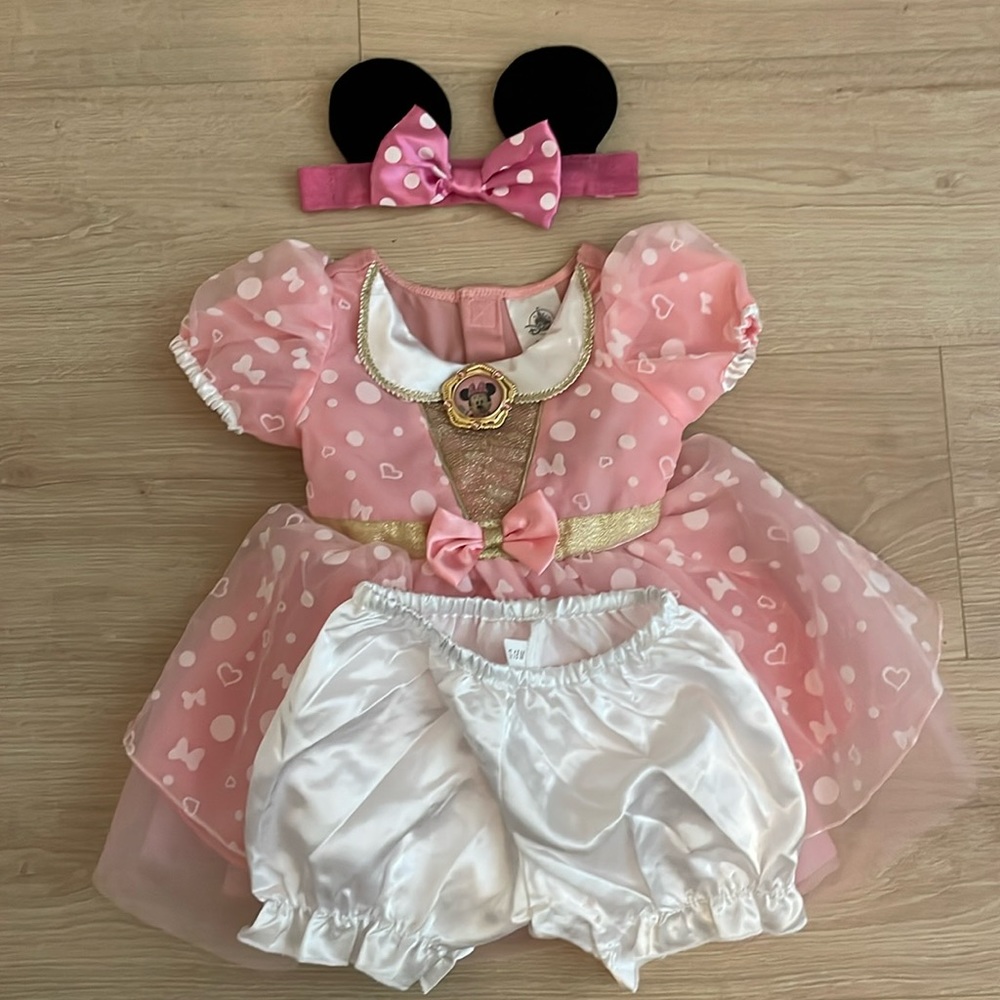 Minnie Mouse Halloween Costume with Ears